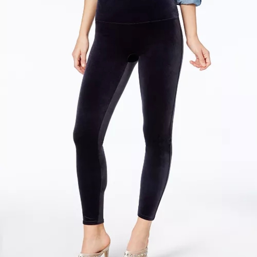 Spanx Velvet Tummy Control Leggings XS